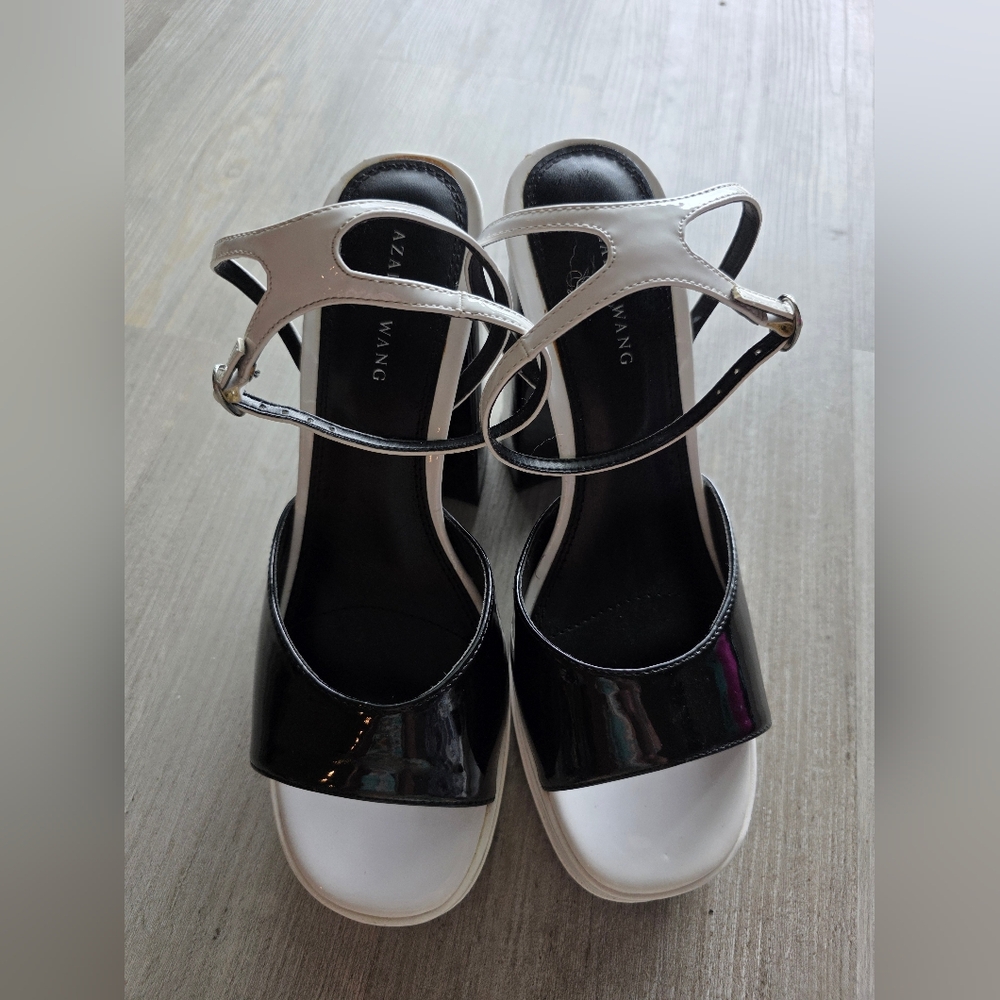 Black and White Pumps